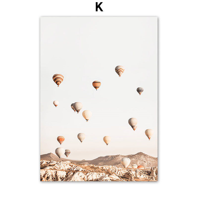 Living Room Decorated Canvas Painting