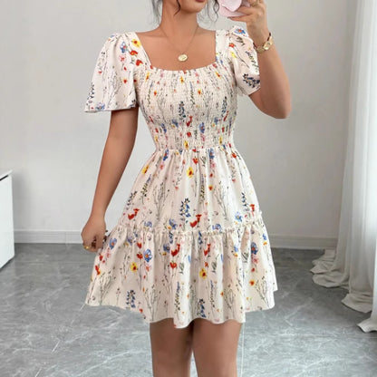 Women's Casual Loose-fit Fashionable Printed Dress