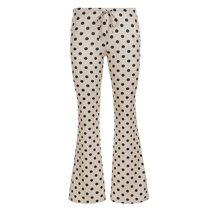 Slim-fit Low-rise Figure-flattering Casual Trousers