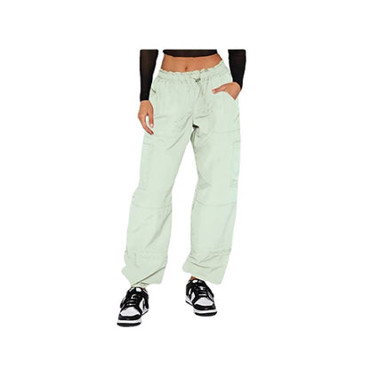 Multi-bag Straight Cargo Casual Pants