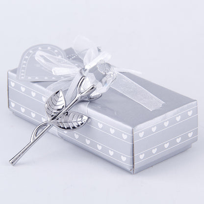 Mother's Day Creative Gift Crystal Rose Crafts Ornaments