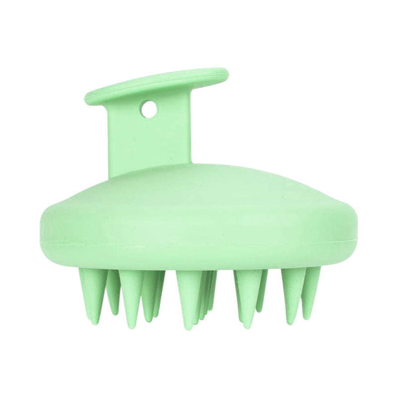 Silicone Shampoo Brush Head And Scalp Cleaning