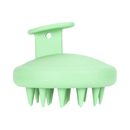 Silicone Shampoo Brush Head And Scalp Cleaning