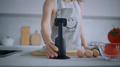 360° Auto-Tracking Smartphone Tripod - Hands-Free Face & Body Recognition - Wireless Rechargeable Holder for Live Streaming, Vlogging & Video Recording - Black