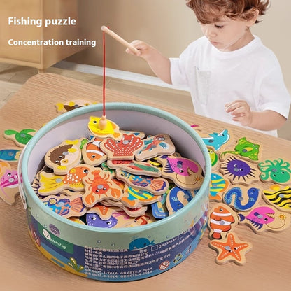 Children's Magnetic Fishing Toys 1-3 Years Old