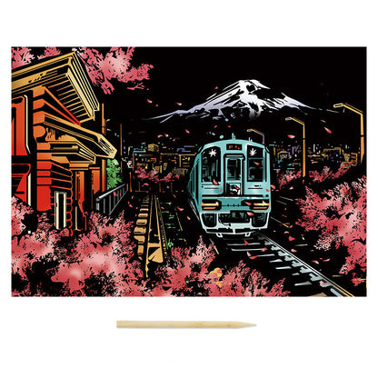 Nightview Living Room Decoration Painting