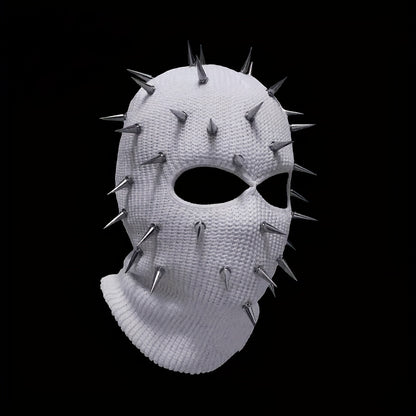 Premium Punk Balaclava Ski Mask - 3-Hole Knitted Face Cover for Winter Street Style