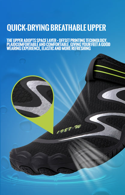 Schnelltrocknende Herren-Wasserschuhe – atmungsaktiv für Strand, Surfen und Volleyball