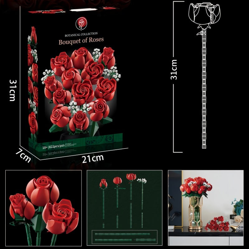 Flowers Preserved Fresh Flower Roses Valentine's Day Gift