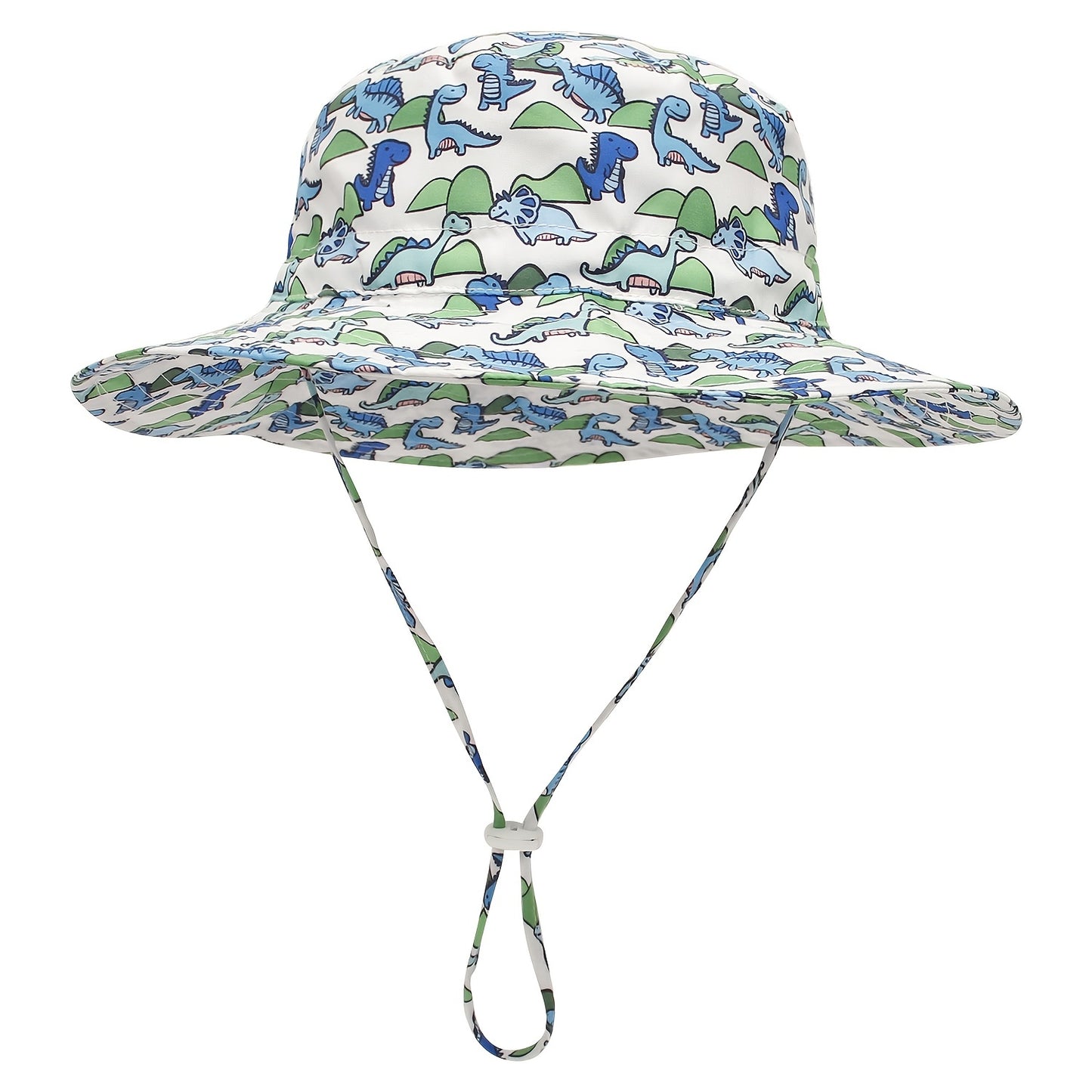 Kids Dinosaur Bucket Hat - UV Sun Protection Beach Hat for Boys & Girls Ages 3-14