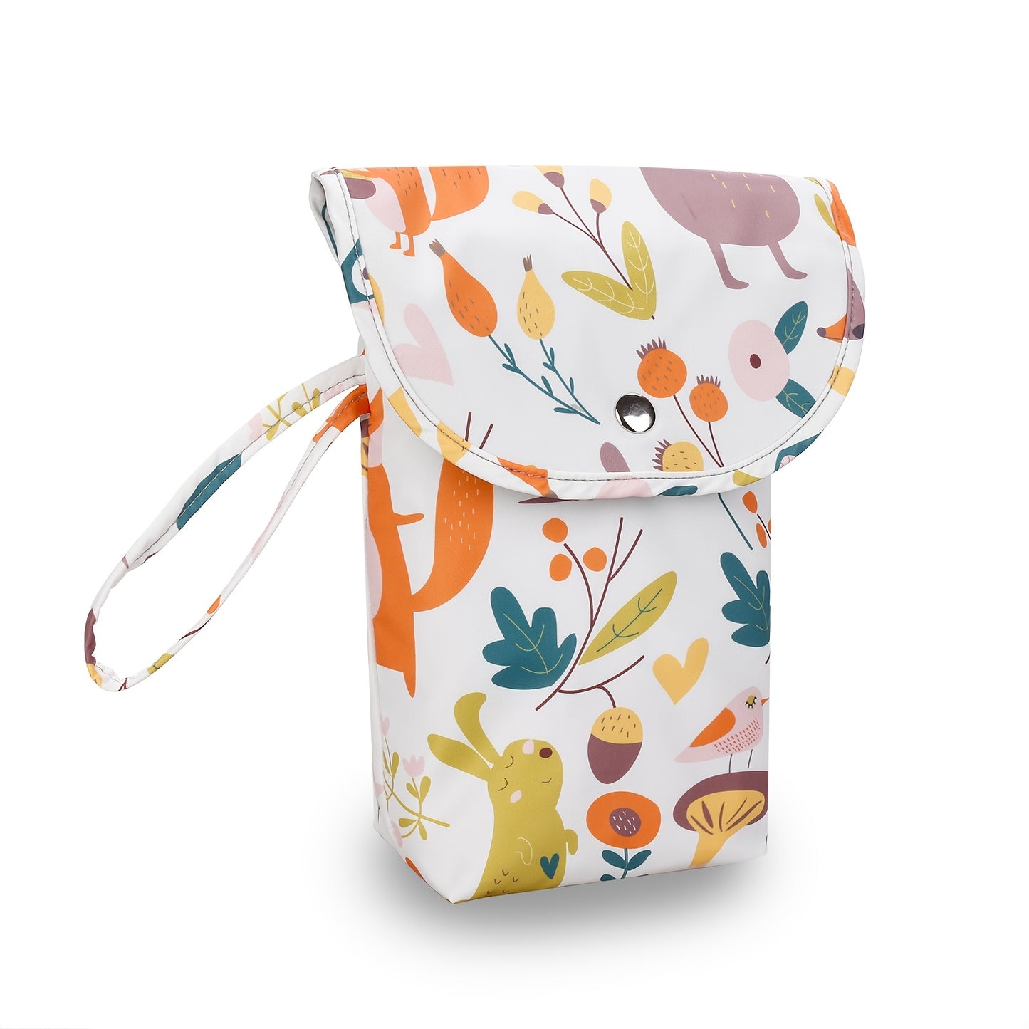 [Portable Diaper Storage for Youngsters] Portable Diaper Storage Bag for Youngsters - Durable Polyester, Ideal for Diapers & Wet Wipes