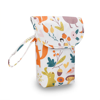 [Portable Diaper Storage for Youngsters] Portable Diaper Storage Bag for Youngsters - Durable Polyester, Ideal for Diapers & Wet Wipes