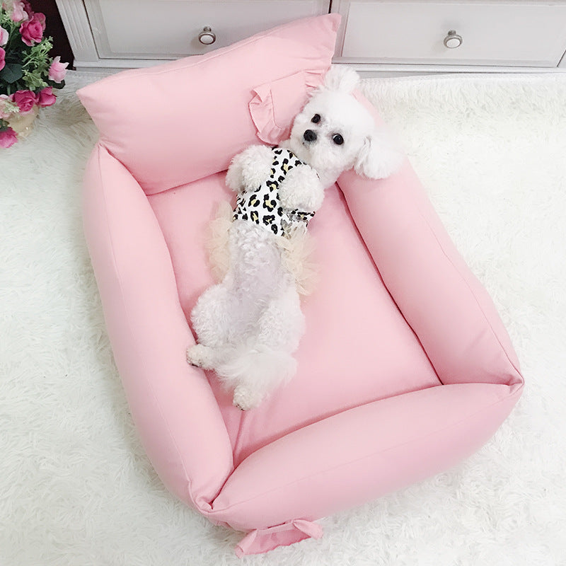 Removable And Washable Four-season Soft Dog And Cat Animal Nest