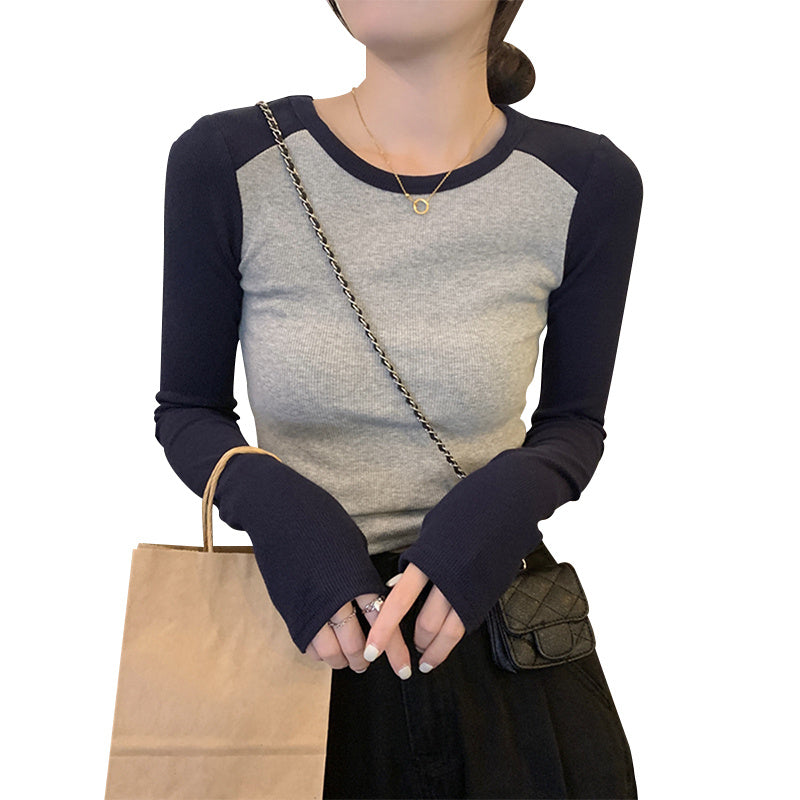 Female Casual Multicolor Slim Fit Slimming Top