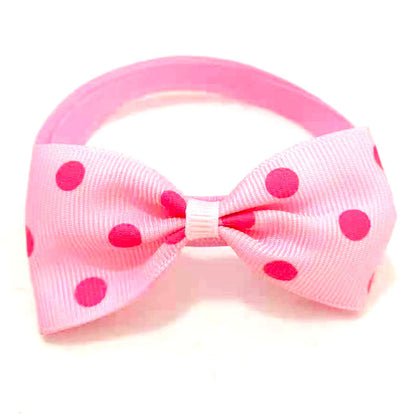 Pet Supplies Accessories Polka Dot Bow Tie