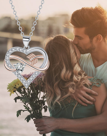 European And American Fashion Love Pendant Necklace For Girlfriend Valentine's Day Gift