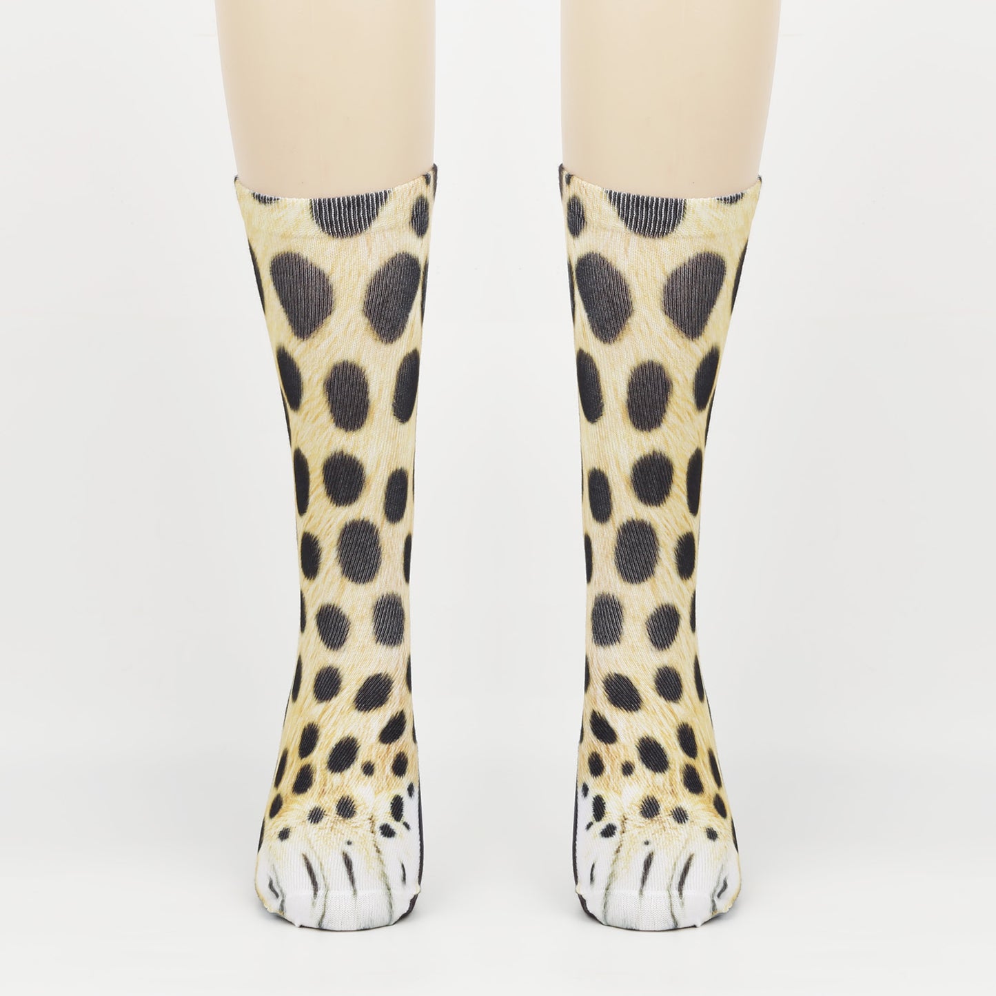 3D Animal Foot Print Socks Printed Socks