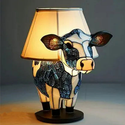 LED Small Night Lamp Art Animal Statue Creative Home Desktop Decoration