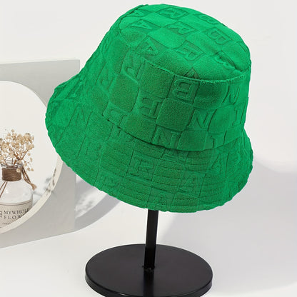 Premium Plaid Bucket Hat - Unisex Trendy Fisherman Cap | Breathable Cotton Casual Hat for Men & Women