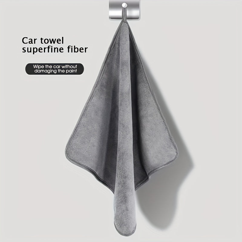 Supreme Microfiber Car Wash Towel - Double-Sided, Super Absorbent, No Shedding, Extra Thick for Professional-Grade Car Care
