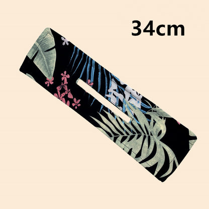 Printed Headband Hair Coiler French Vintage Bow