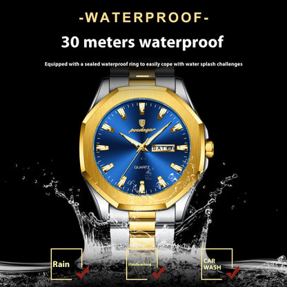 Men's Steel Strap Quartz Watch