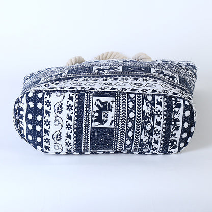 New Casual Simple Canvas Women's Shoulder Bag