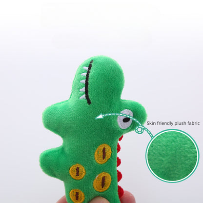 Cow Parrot Shape Cat Toy Cute Plush Animal Toys With Catnip Interactive Play Pet Supplies Tease Cat Bite Resistant