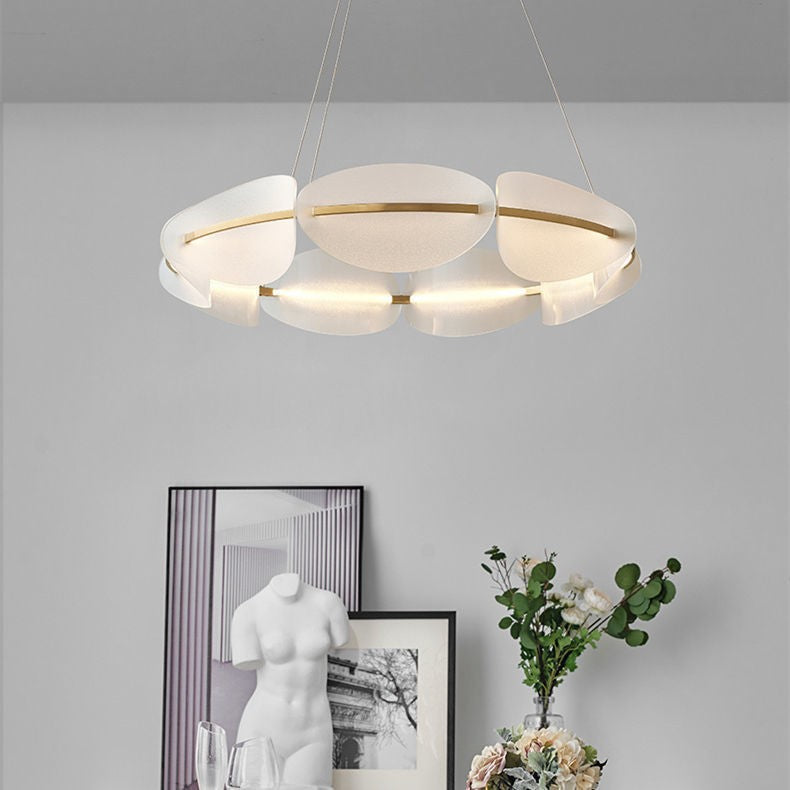 Living Room Chandelier Dining Room And Study Room Ring Lamp