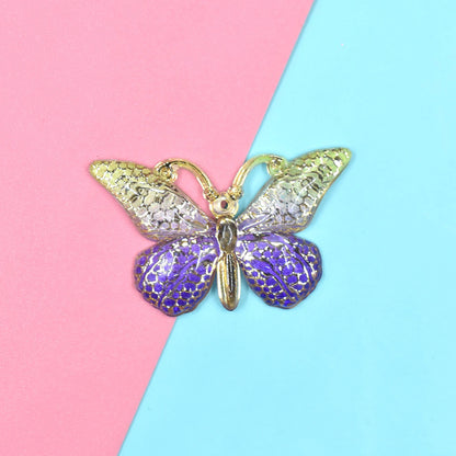 Schmetterlingsaccessoires DIY Handgefertigter Schmuck Tropfenkleber Handyhüllenaufnäher