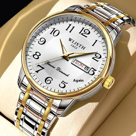 Large Digital Waterproof Quartz Digital Watch Men