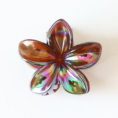 Retro Sweet Hair Claw Clip Women's Side Grip