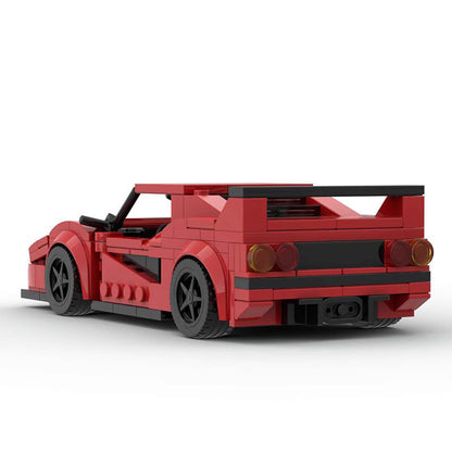 Building Blocks Toy Car Assembly Model