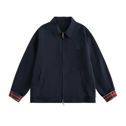 American Style Loose Jacket Trench Coat Same Style For Men And Women