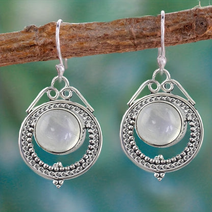 Moonstone Vintage Earrings