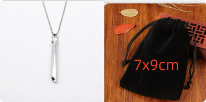 Adjustable Slow Pressure Pendant Necklace