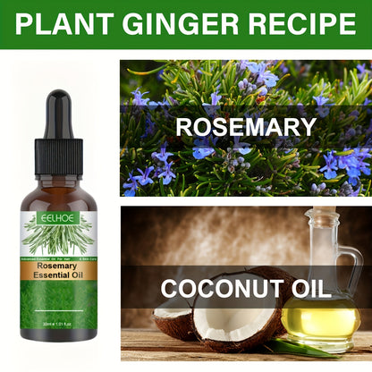 Rosemary Essential Oil for Hair Growth - 30ml Natural Hair Care Treatment