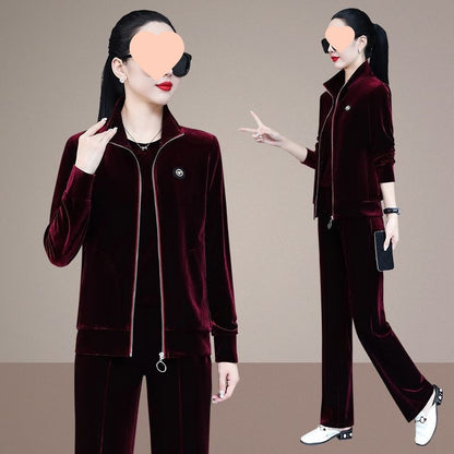 Women's Sportswear Set Fashionable Relaxed Fit