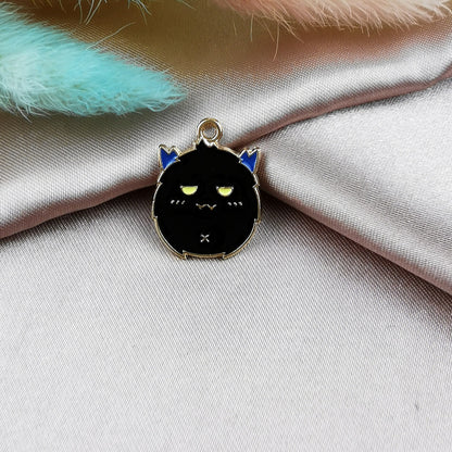 Pumpkin Head Skull Haunted House Pendant Material