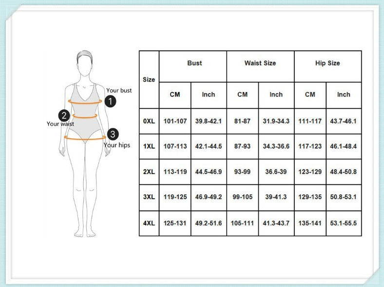 Cross Collar Random Printed Bikini Swimsuit Suit