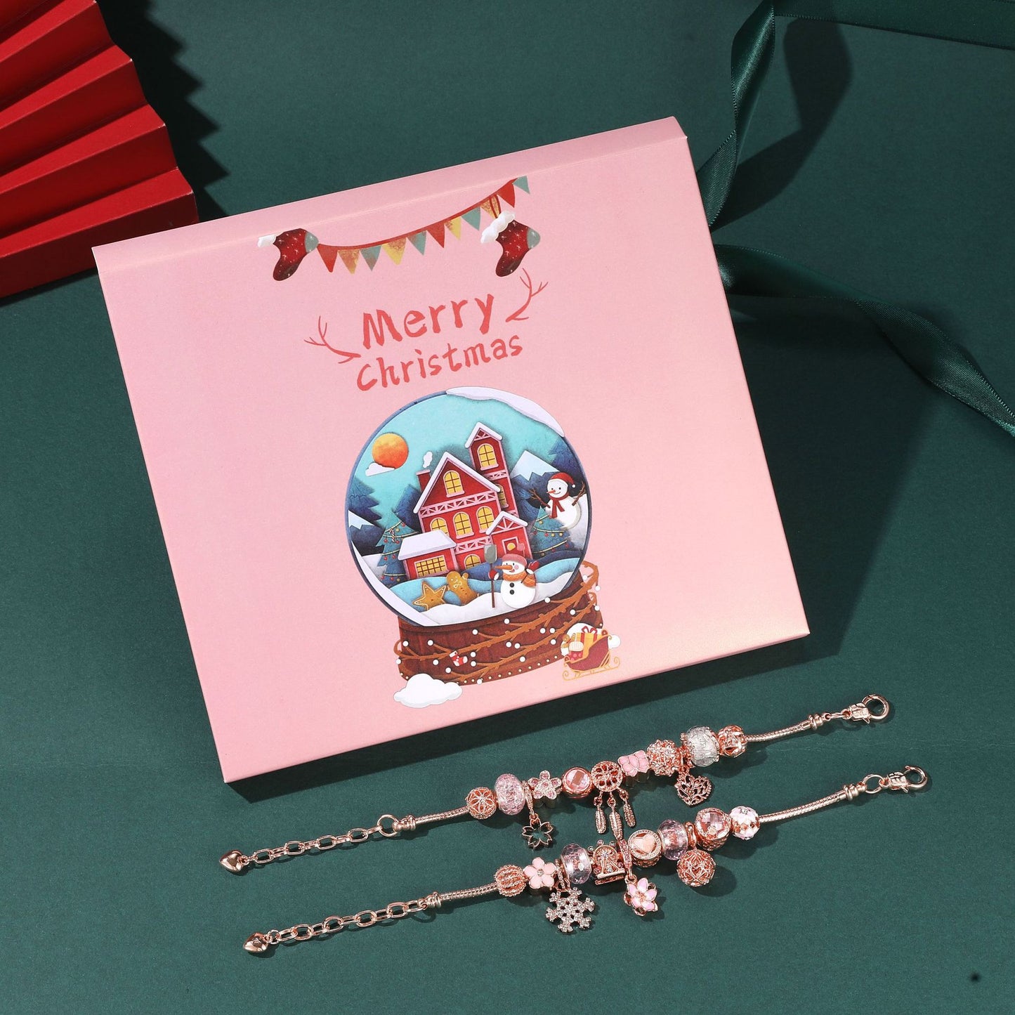 Christmas Diy Bracelet String Beads Blind Box New Year Valentine's Day Gift