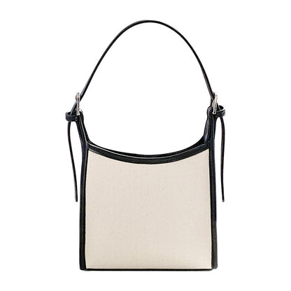 Female Summer New Stitching Shoulder Handbag Fashion All-match Niche High Sense Underarm Bag