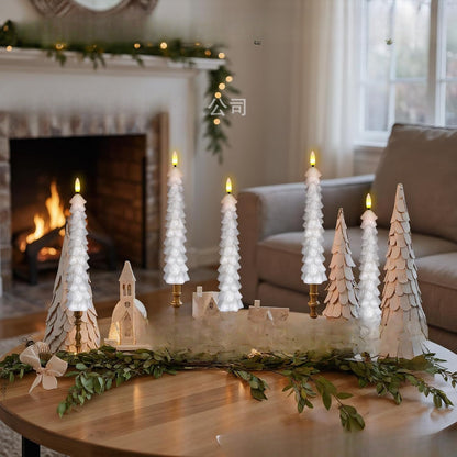 Christmas Decoration Atmosphere Christmas Pine Cone Candle