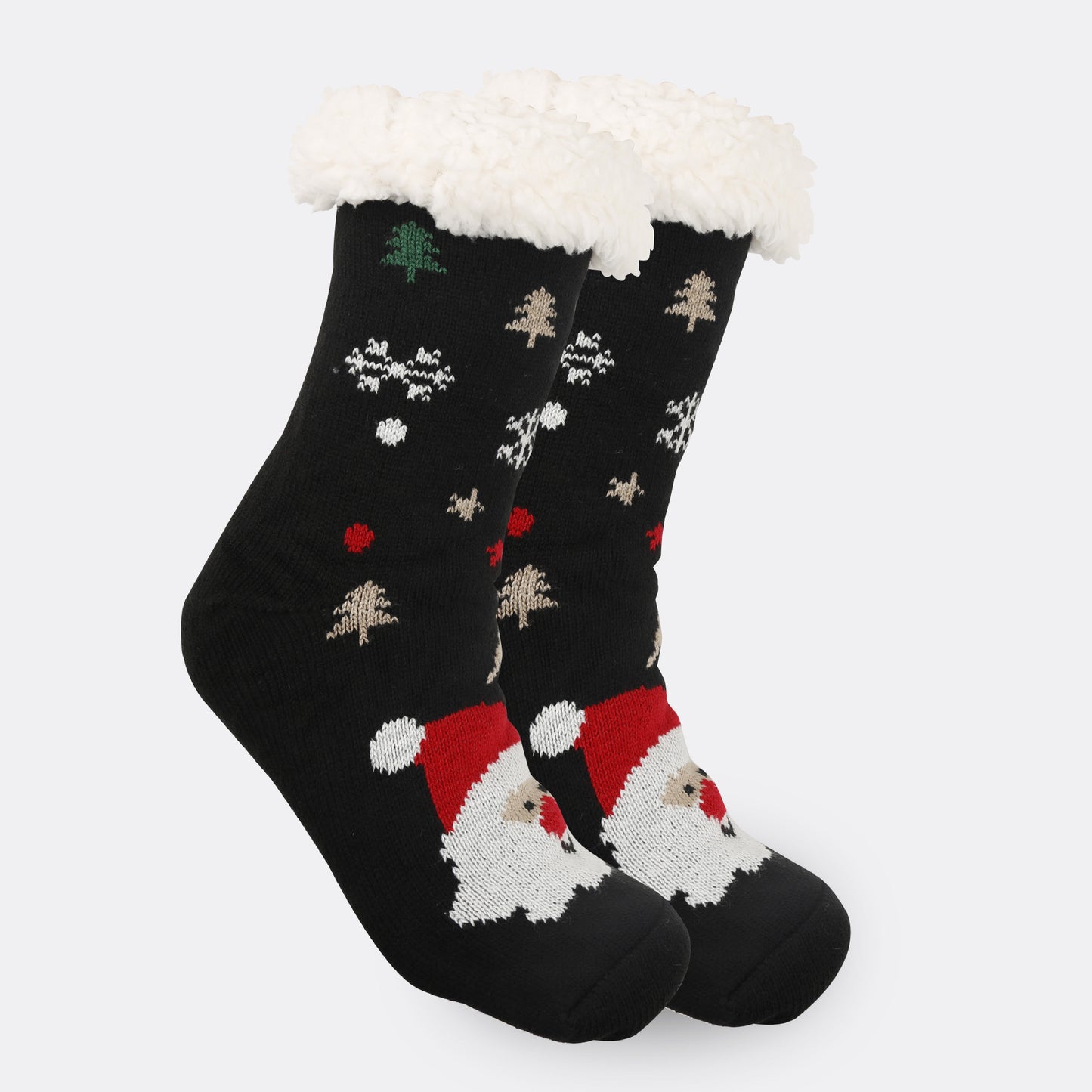 Christmas Women's Thickened Fleece-lined Room Socks