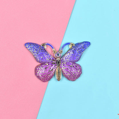 Schmetterlingsaccessoires DIY Handgefertigter Schmuck Tropfenkleber Handyhüllenaufnäher