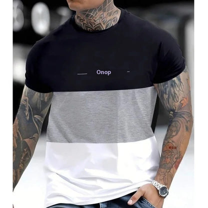 Men's T-shirt 3D Printing Athletic Clothing