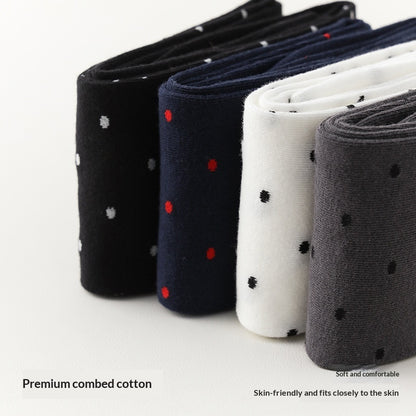 Women's Knee-high Casual Polka-dot Stockings