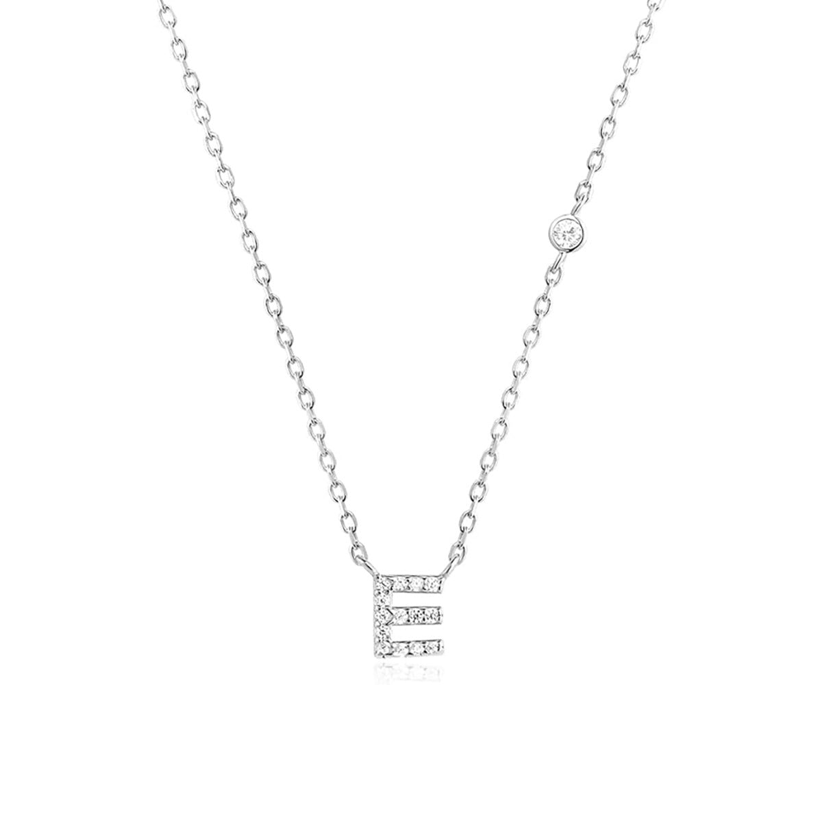 Fashion Jewelry Luxury Gold Color A-Z 26 Letters Necklace CZ Pendant For Women Cute Initials Name Necklace Fashion Party Wedding Jewelry Gift