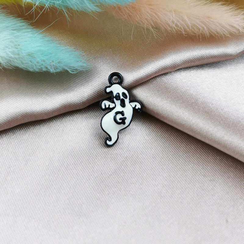 Pumpkin Head Skull Haunted House Pendant Material