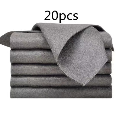 Premium Microfiber Glass Cleaning Cloth - Streak-Free Mirror & Window Cleaner - Water Absorbent Magic Wipe